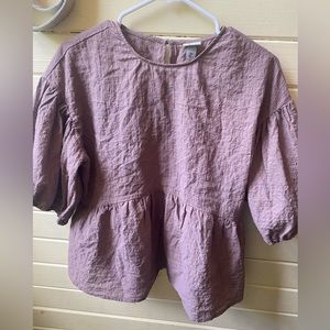 Dusty rose a new day blouse!